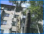 ></p><p class=c_tn>В центре города Иваново 11 семей живут в доме, который нигде не числится как жилой. В этом здании нет отопления, электроэнергии и газа. В этом же здании находится фирма, которая должна заниматься коммунальным обслуживанием помещений. Но она этого не делает потому, что жители задолжали фирме несколько десятков тысяч рублей. Объявление на доме №2 в Фабричном проезде:  Фирма Викон просит жильцов освободить незаконно занятые помещения. Незаконно занятые помещения - это 11 комнат в бывшем административном здании фабрики Балашова. Живут здесь 10 семей, бывших и настоящих работниц фабрики, которых выселили в начале 90-х из ведомственного общежития на ул. Красных Зорь. Тогда им сказали, что после капитального ремонта общежития они заселятся обратно.</p><p class=c_tn>В коридорах дома ободранные стены, разбитые двери и всегда темно. В квартирах обваливается штукатурка, постели влажные. Влажные потому, что температура не поднимается выше 10 градусов по Цельсию. Коммунальным обслуживанием дома занимается фирма «Викон». Её офис находится здесь же, на втором этаже. В «Виконе» говорят, что их жильцы доставляют слишком много хлопот. Здание это нежилое и по ряду причин никогда им не будет. Прописки ни у одной семьи нет, и получить ее они никогда не смогут. Руководители фирмы говорят, что с 1995 года жильцы задолжали Викону 68,5 тысяч рублей за коммунальные услуги. Поэтому у людей нет света, воды и отопления. В последние месяцы бедолаги побывали во всех возможных инстанциях. Они просят, чтобы им улучшили жилищные условия. Наверное, потому, что понимают: пока они здесь, у них есть шанс. Власть пытается что-то сделать, но окончательного решения пока нет. Имеют ли право граждане России, но без прописки по месту проживания и огромными долгами за коммуналку получить  жилье вне очереди? Имеют ли право власти оставить женщин с маленькими детьми на улице зимой? </p>
	
		<div class=