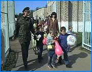 ></p><p class=c_tn></p><p class=c_tn>В минувшее воскресенье воспитанники ивановского специального коррекционного детского дома побывали в женской колонии. Осужденные постарались устроить малышам настоящий праздник с подарками и угощением. А дети так и не поняли, что их привезли в колонию, а сказочное представление разыгрывали осужденные. </p><p class=c_tn>За порогом колонии малышей из коррекционного детского дома встречают сказочные персонажи. По мановению волшебной палочки на сцене один за другим появляются новые герои, поют песни о дружбе, танцуют. Малыши так и не поняли, куда их привезли. Перед поездкой им сказали, что они направляются на обычную швейную фабрику. По словам сотрудников колонии, такие встречи необходимы, как детям, так и заключенным.    </p><p class=c_tn>«Все осужденные перечислили деньги на покупку игрушек, канцтоваров для детей. Сами шили рюкзаки… То есть сами вышли с инициативой, навязали носочков. Они понимают, что многие из их детей находятся в таких же учреждениях. И поэтому, глядя на этих детей, они вспоминают, что у них есть дети», - сообщила начальник отдела воспитательной работы с осужденными Наталья Троицкая.</p><p class=c_tn>Марина Косульникова в заключении уже три с половиной года. Сыну Саше шесть лет. Он думает, что мама работает на заводе. При каждой встрече спрашивает, когда же она вернется домой. Однако, - говорит Марина,- сын скоро повзрослеет и придется рассказать правду. Верит, что Саша ее поймет. </p><p class=c_tn> «Конечно, ему не хватает мамы, которую он ждет, приезжает постоянно. Пишет, рисует для мамы.  Увижу его, сердечко, конечно, мрет. А потом иду, разговариваю, рассказываю. Сама стараюсь, он же спит, сама всплакну, посмотрю. Прощаться очень тяжело, зная, что на два-три месяца. Не сможешь увидеть. Тяжело конечно», - делится она своими переживаниями.</p><p class=c_tn>Сказочные герои, много сладостей и подарков. Такие праздники бывают у этих детей не часто, а потому они стараются ничего не упустить. Все попробовать, и с хозяевами праздника пообщаться побольше. Говорят, что хотели бы иметь таких мам - добрых и красивых. Своих родителей многие из них и не помнят. </p><p class=c_tn>А вот для многих женщин праздник стал испытанием. По словам сотрудников колонии, еще до приезда малышей, осужденные плакали, пили успокоительные лекарства. Вспоминали своих детей, которые так же болезненно переживают разлуку. </p><p class=c_tn> «Только начинал говорить, постоянно: «Мама попроси начальника, пусть тебя отпустит. Ты глупая, просить не умеешь. Если не отпускают, пусть хоть из окошечка я на тебя посмотрю», - вспоминает осужденная Анна Киселева.</p><p class=c_tn>Встреча  закончилась. Дети с игрушками и сладостями отправились в свой общий дом. А за удаляющимся автобусом еще долго наблюдали сотни грустных глаз.</p><p class=c_tn></p><p class=c_av>Олеся Чирко</p>
	
		<div class=