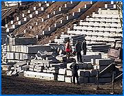 ></p><p class=c_tn>Об этом заявил в ходе сегодняшней инспекционной поездки на стадион «Текстильщик» мэр г. Иваново Александр Фомин. Ремонт на стадионе идет полным ходом, уже выполнена половина запланированных работ. Инспекционная комиссия сразу заслушивает отчет о проделанной работе. Ремонт ведется с конца прошлого года. За это время проложили коммуникации, отремонтировали фонари и заменили западную трибуну. Сейчас ремонтируется восточная, по плану ее должны закончить к августу. Именно тогда футболисты из «Текстильщика-Телекома» проведут первую игру на своем поле. Этот месяц будет историческим и для частных предпринимателей с текстильной ярмарки «Текстильщик». Она уже несколько лет расположена на территории стадиона. Создание здесь футбольного поля европейского уровня требует перемещения ярмарки. И, по словам мэра города, вопрос этот уже решен. «Для того, чтобы убрать, не просто выгнать на улицу, а предоставить торговцам другое место, сегодня разрабатывается инвестиционный проект, будет строиться здесь рядом современный ТЦ. А пока, до окончания строительства стадиона, они работают здесь», - прокомментировал ситуацию А. Фомин. На футбольном поле, по заверениям властей, к августу должны появиться искусственный газон и система подогрева. Проект недешевый для губернии - в течение текущего года должно быть потрачено 80 миллионов рублей. Из этой суммы пока найдено чуть больше половины: 22 миллиона из областного, 2 из городского бюджетов, а 15 миллионов из личного фонда депутата Государственной Думы Татьяны Яковлевой. Но главная проблема в реконструкции стадиона связана не с деньгами. «Проблема в основном технического характера, связанная с тем, что проектно-сметную документацию, в общем-то, выполнили, ну, на недостаточно высоком уровне. Технические новшества, которые с каждым годом у нас приходят в жизнь и к нам в город в том числе, они здесь, ну, практически совсем не применимы. Поэтому, и мы по ходу строительства, постоянно корректируем проектно-сметную документацию», - пояснил начальник управления капитального строительства администрации г. Иваново Владимир Медведников. По словам строителей, поле будет соответствовать европейским требованиям. Областные власти надеются, что собственный стадион такого качества поможет продвижению ивановского футбольного клуба. </p><p class=c_av>Наталья Мозилова</p>
	
		<div class=