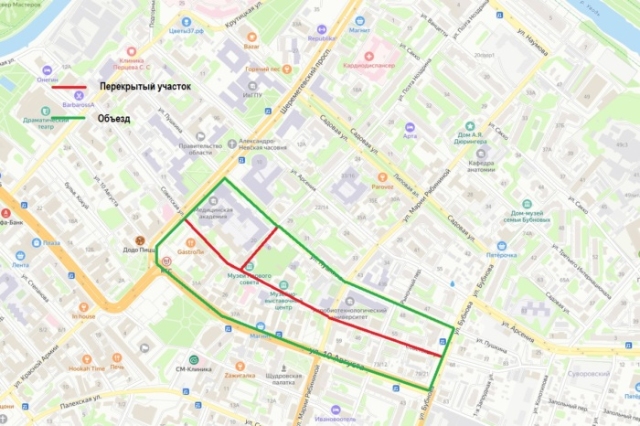 На улицах Советской и Поэта Ноздрина в Иванове временно перекроют движение.jpg