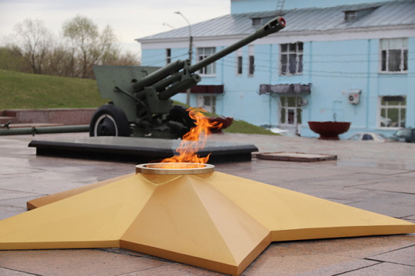 Пламя Вечного огня в Иванове перенесут в мобильную горелку