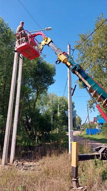 В Родниках стало немного светлее