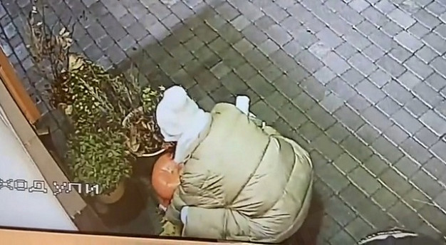 Двое молодых людей украли хэллоуинские тыквы у детского центра в Иванове