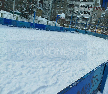  Ивановцы жалуются на качество бесплатных дворовых катков 
