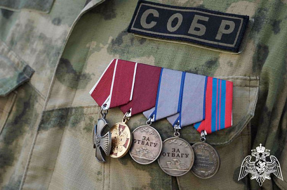 Отличившимся росгвардейцам вручили госнаграды в Иванове
