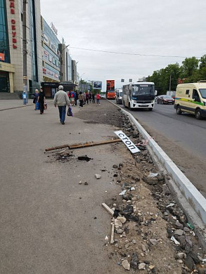 Высокие бордюры не устраивают ивановцев