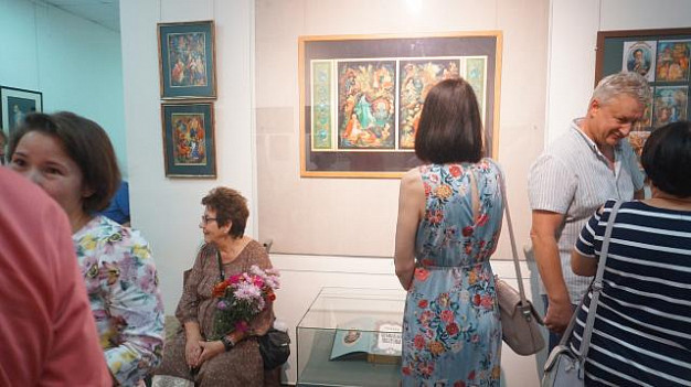 В Палехе открылась семейная выставка Бориса и Калерии Кукулиевых