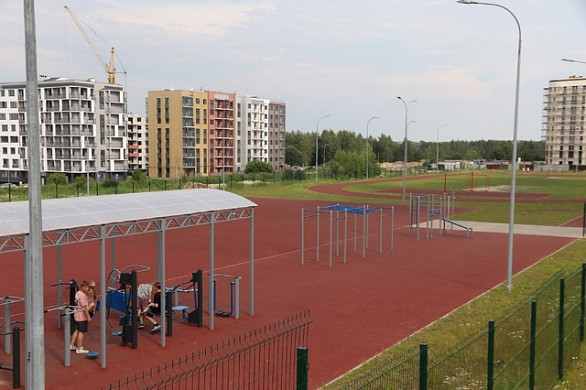 На стадионе в Рождественском установят новые тренажеры