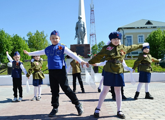  В Юже прошло шествие дошкольных войск 