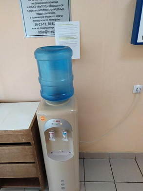 В Ивановском онкодиспансере поставили кулеры с водой 