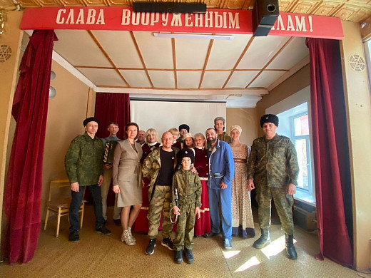 Хор «Центрального казачьего войска» выступил в ивановском госпитале перед бойцами СВО