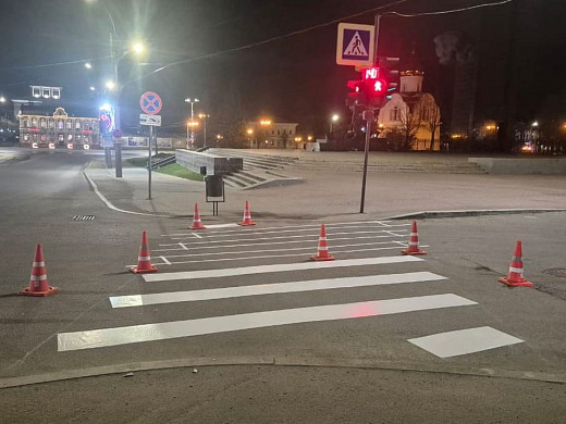  В Иванове началось обновление дорожной разметки 
