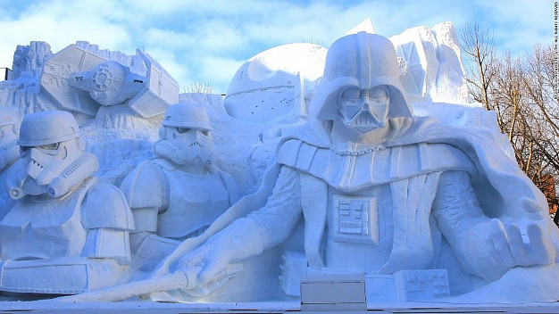 Площадь перед Кохомским дворцом культуры украсят снежные фигуры