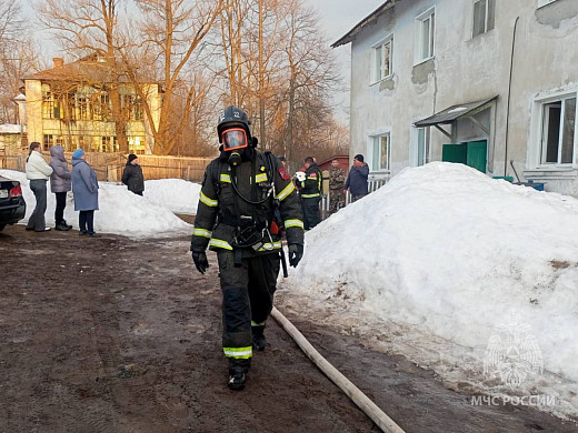 В Ивановской области еще один курильщик пострадал на пожаре
