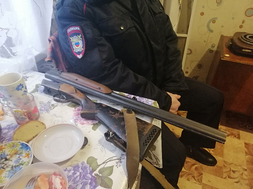 Житель Ивановской области встретил приехавшую жену выстрелами из ружья
