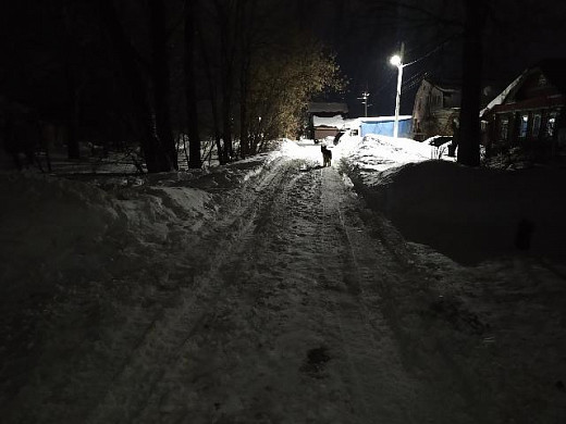 На ул. 10 Сосневская застрял мусоровоз