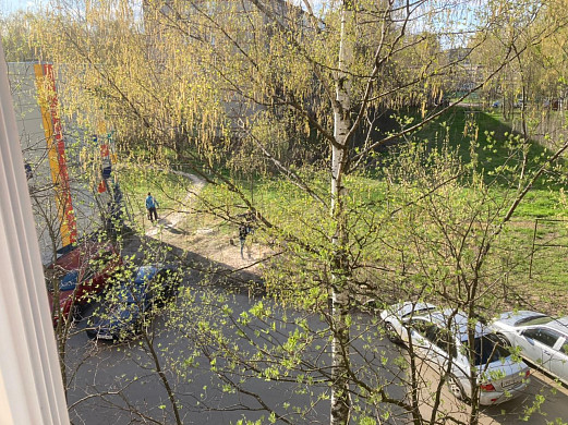 Замусоренную территорию около детской библиотеки в Иванове начали приводить в порядок 