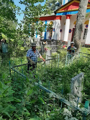 Кладбище в местечке Дроздово привели в порядок