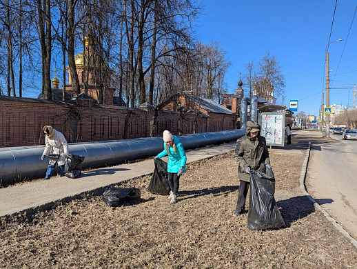 В Иванове прошел первый весенний субботник