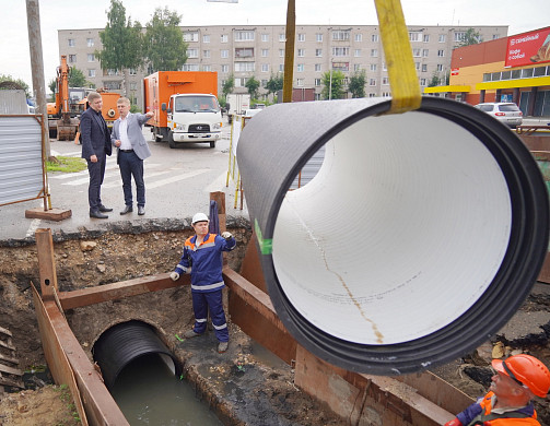 В Иванове обновляют коллектор, обслуживающий 35 тысяч жителей