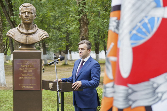 На Северном аэродроме открыли  Аллею Российской Славы