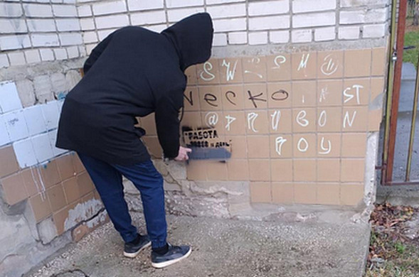  Задержанный в Иванове криминальный трафаретчик дает признательные показания 