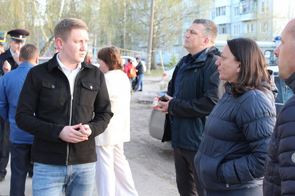 В фурмановской пятиэтажке отслоилась стеновая панель