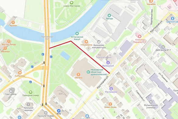 Улица Подгорная в Иванове на один день станет пешеходной 