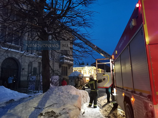 В Иванове загорелся Бурылинский музей