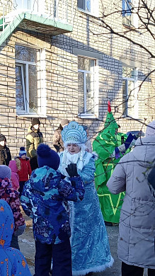 В ивановских ТОСах проходят новогодние праздники