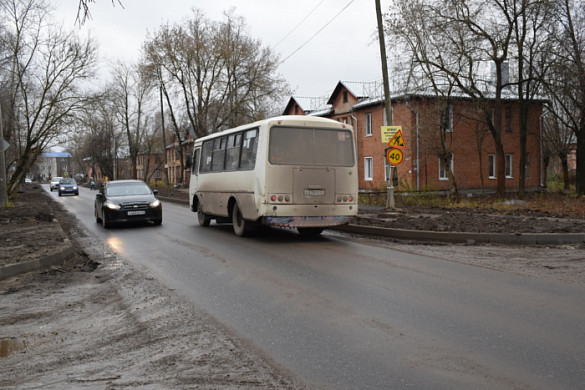 На улице Афанасьева в Иванове установят 5000 бордюров и поребриков