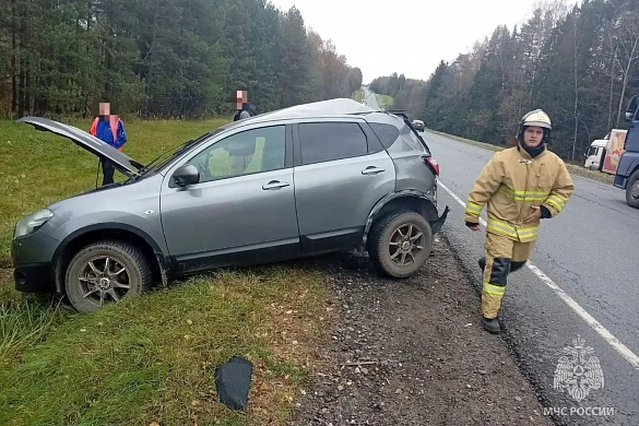 Двое взрослых и один ребенок пострадали при столкновении четырех авто в Лежневском районе 