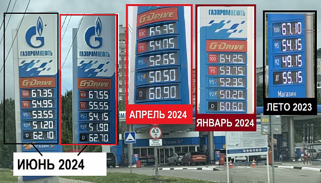 "Газпронефть" увеличивает цены теперь не только по субботам
