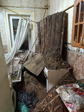 В Иванове после обрушения потолка в квартире возбуждено уголовное дело