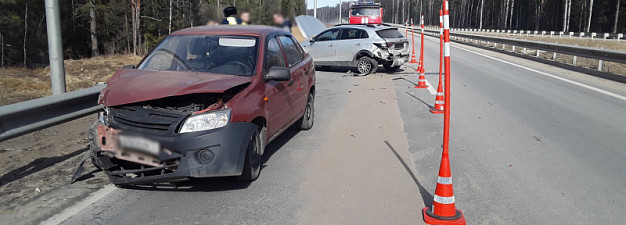 В Ивановском районе столкнулись две машины