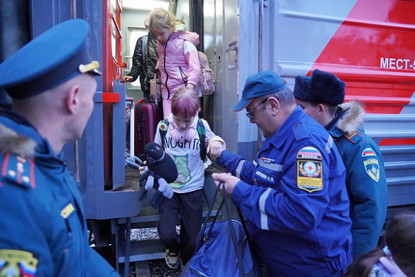  В Ивановскую область прибыли дети из Белгорода 