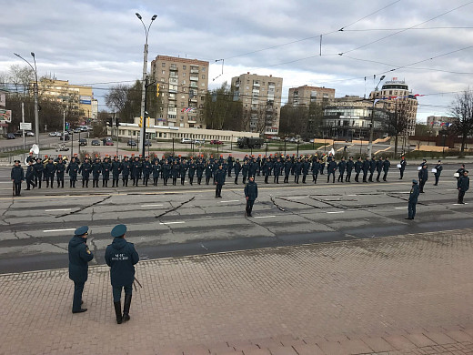 В Иванове начались репетиции парада Победы 