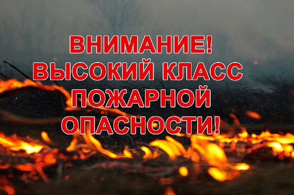 В Иванове сохраняется чрезвычайная пожароопасность 5 класса