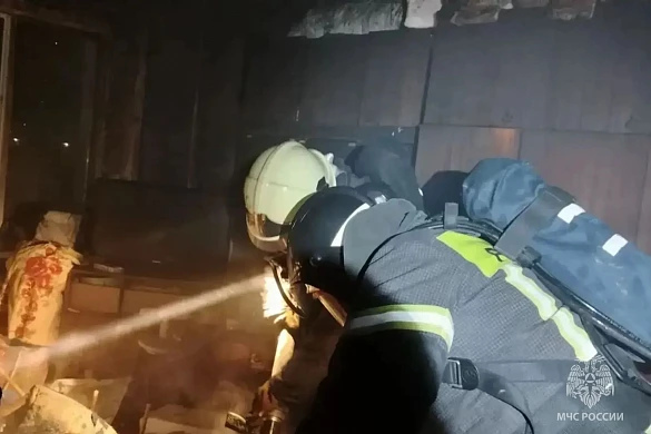В Фурманове при пожаре в пятиэтажке на Хлебникова спасли человека 