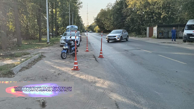 В Ивановской области произошло 6 аварий с двухколесным транспортом