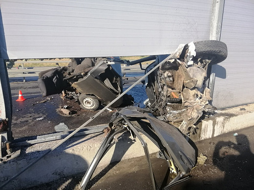 Автомобиль превратился в груду железа в жестком ДТП в Ивановском районе