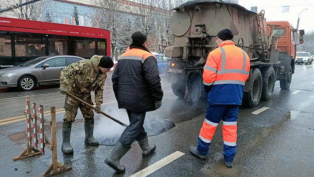  В Иванове продолжается ремонт дорог 