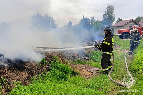 В Ивановской области за последние сутки строения от пожара не пострадали