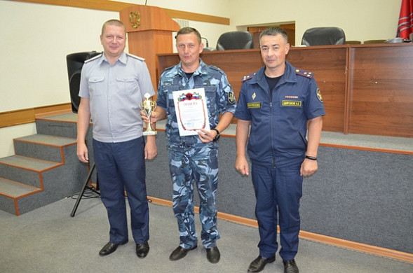 В УФСИН выбрали лучшего начальника караула