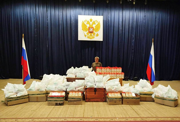 В ЛНР доставили гуманитарную помощь от жителей Ивановской области 
