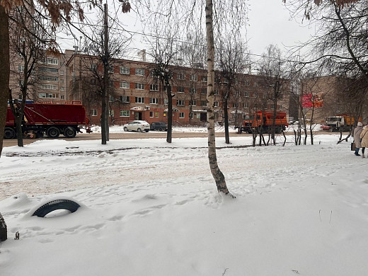 Администрация города Иванова проверяет качество уборки города от снега