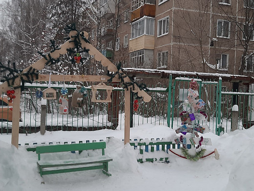 В Шуе детский сад украсили символы «Русского Рождества» 