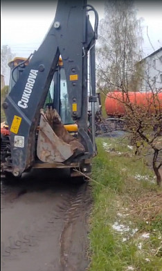В Юрьевце на улице Титова устранили разлив канализационных стоков