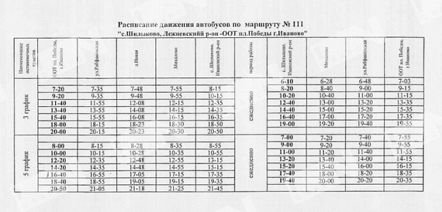 В Лежневском районе автобус ждут часами из-за неисправности — комментарий дептранса 