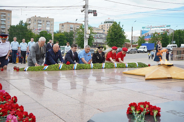  В Ивановской области 22 июня почтили память павших в Великой Отечественной войне 